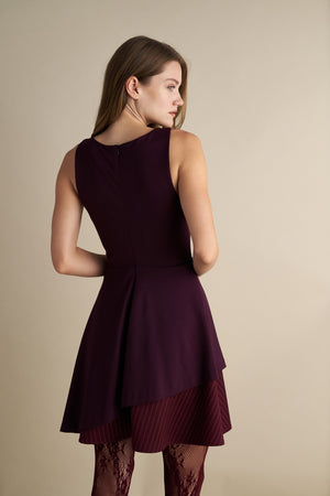 Peplum Layer Dress