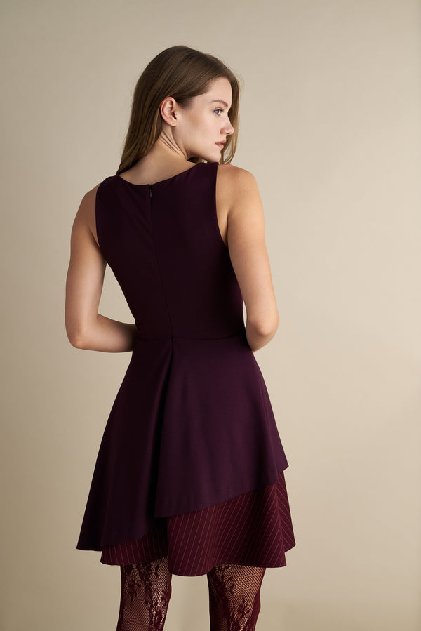 Peplum Layer Dress