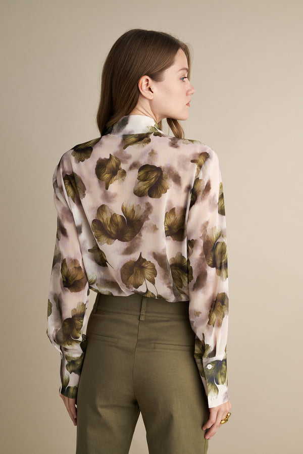 Winter Petal Shirt Olive