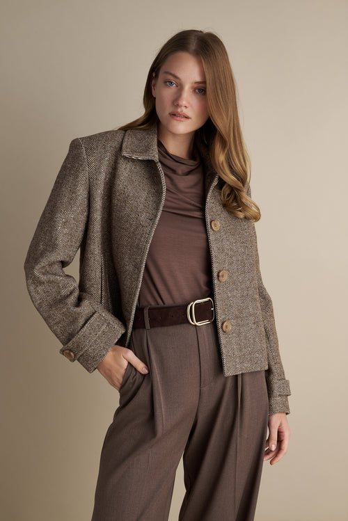 Short Blazer Coat