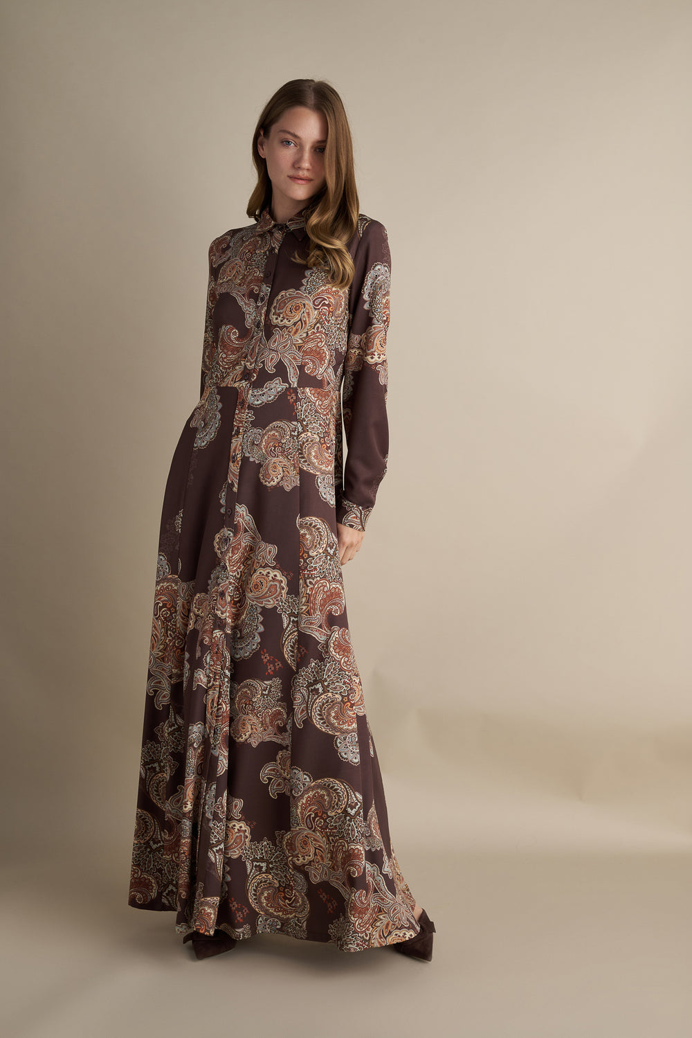 Long Mosaic Dress