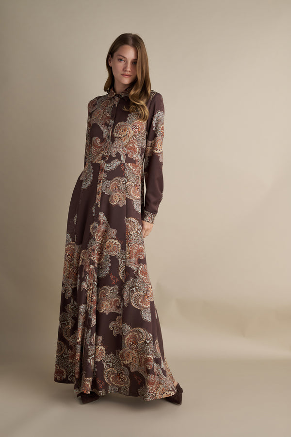 Long Mosaic Dress