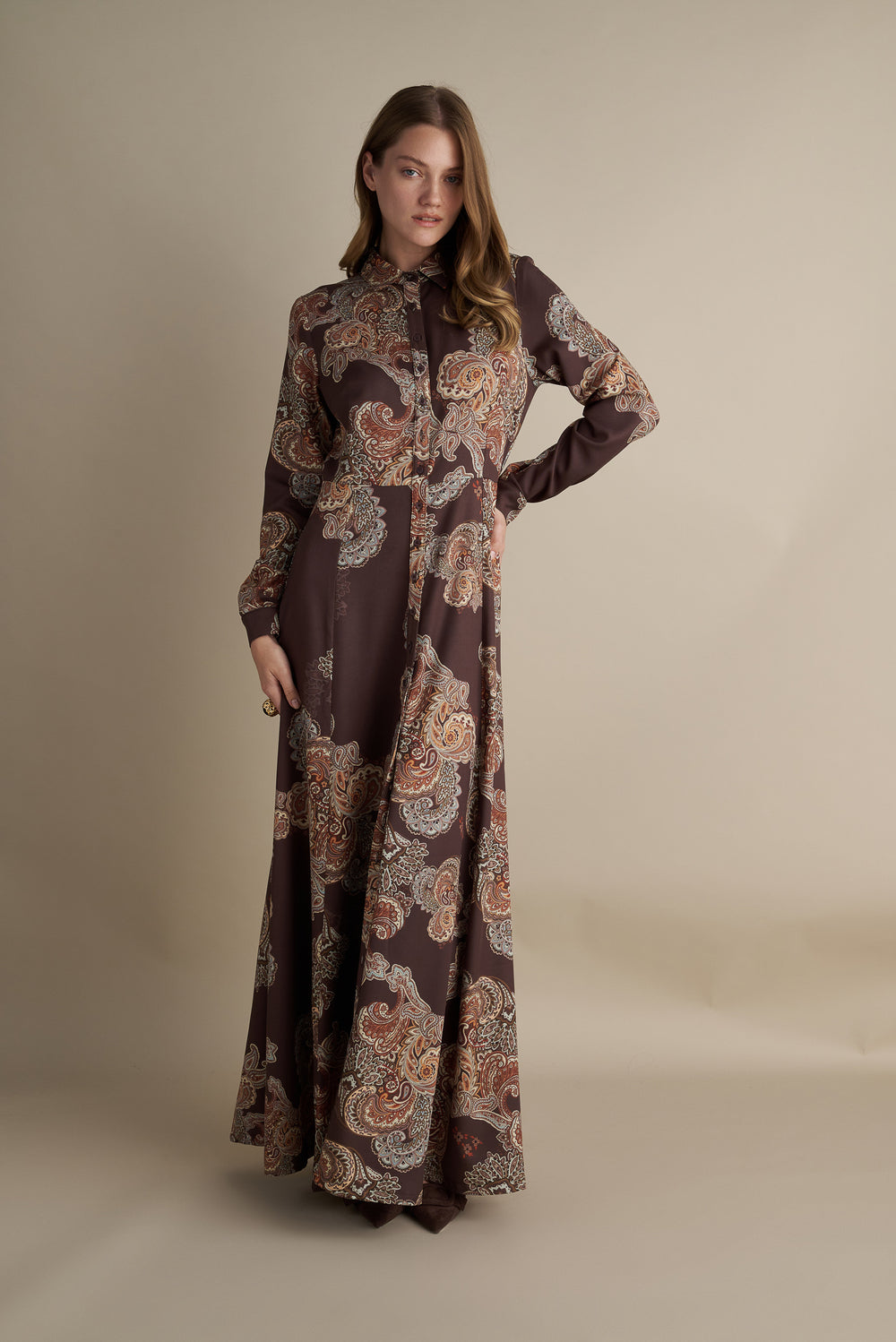 Long Mosaic Dress