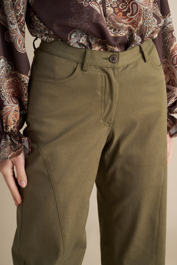 Barrel Pants Khaki