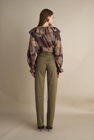 Barrel Pants Khaki