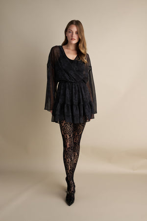 Wine & Dine Twilight Dress Black