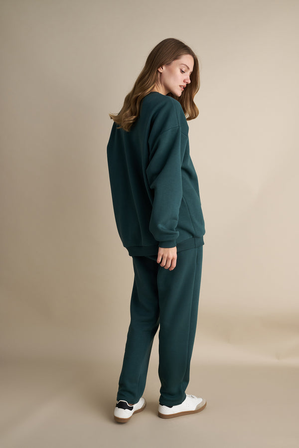 Casual Jogger Pants Forest Green