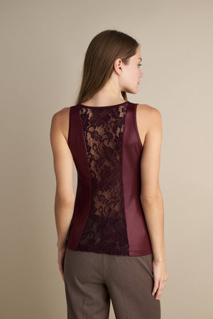 Lace Back Top
