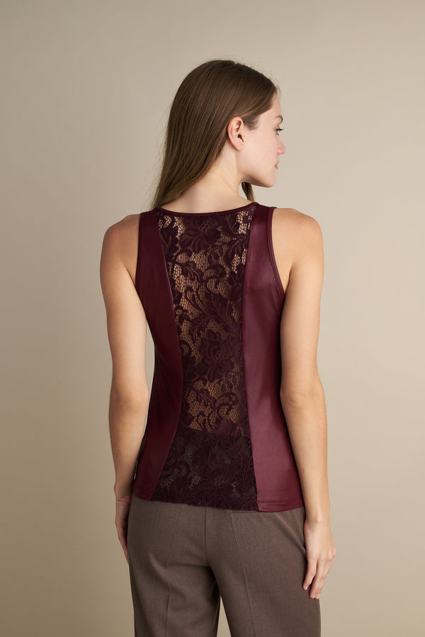 Lace Back Top