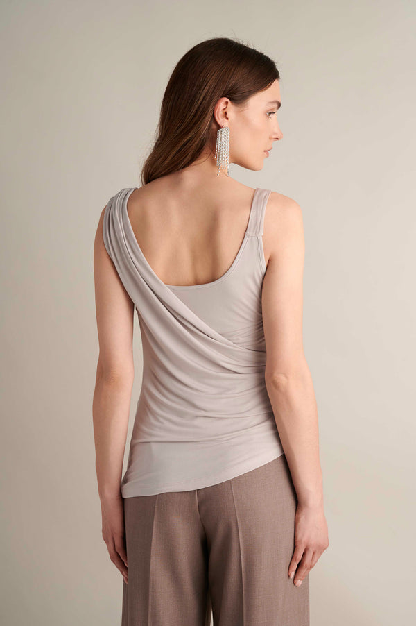 Double-layer Top with Details Sand