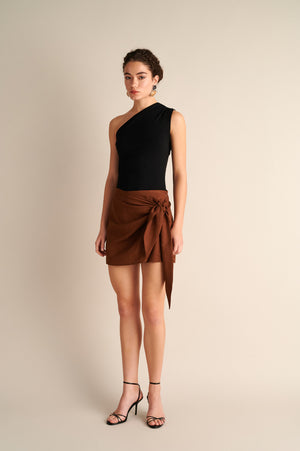 Dune Skorts Brown