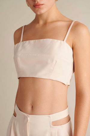 Bust Crop Top Vanilla