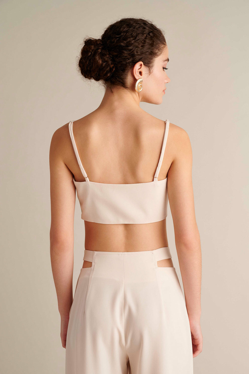 Bust Crop Top Vanilla