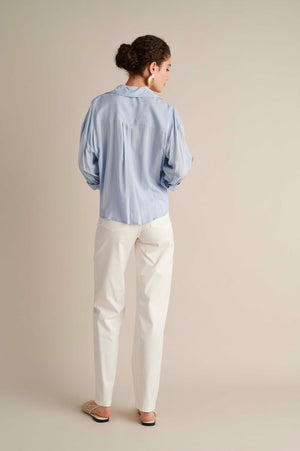 Barrel Pants White
