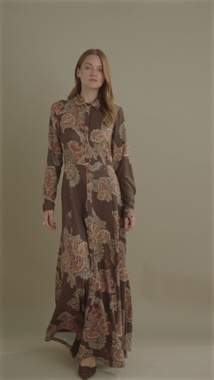 Long Mosaic Dress