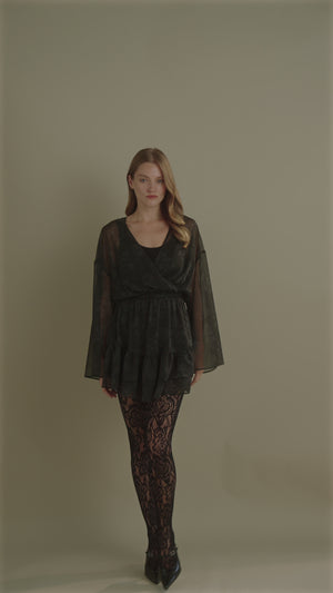 Wine & Dine Twilight Dress Black