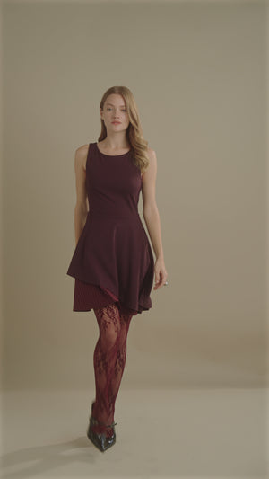 Peplum Layer Dress